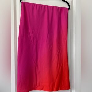 a new day Pink and Red Skirt